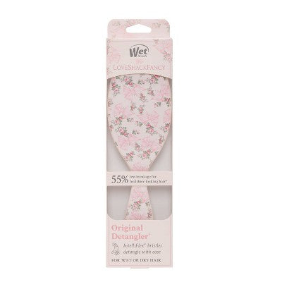 Cepillo desenredante original Wet Brush x LoveShackFancy Rosa Beaux - Caja imperfecta