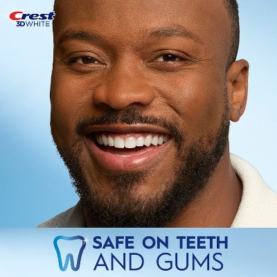 Crest 3DWhitestrips Noticeably White At-home Teeth Whitening Kit 10 Treatments - Imperfect Box