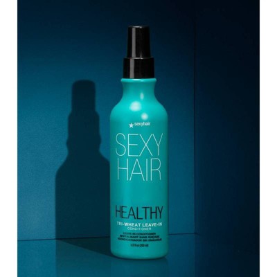 Acondicionador sin enjuague Sexy Hair Healthy Sexy Soy Tri-Wheat de 8.5 onzas líquidas - Nuevo
