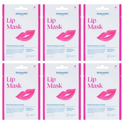 Mascarillas labiales BioRepublic SkinCare (paquete de 6) - ¡Nuevo!