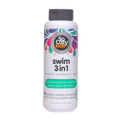 Champú + Acondicionador + Gel de ducha 3 en 1 SoCozy Swim 10.5 fl oz - Nuevo