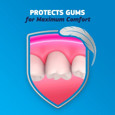 Crema adhesiva para prótesis dentales Fixodent Original Complete, 2.4 oz (paquete de 3) - Caja para imperfecciones