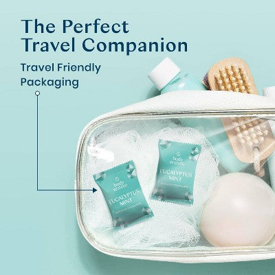 Body Restore Shower Steamers with 100% Natural Essential Oil Eucalyptus & Mint 6ct - New