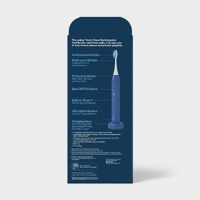 Cepillo de dientes eléctrico recargable para adultos up&amp;up - Caja imperfecta