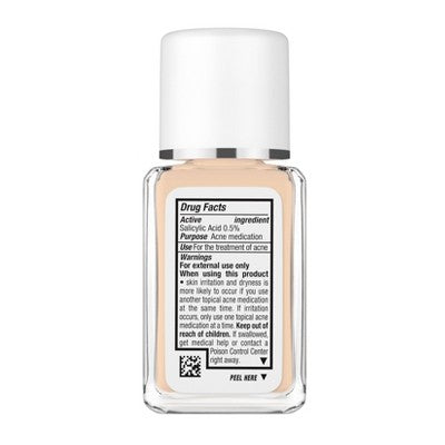 Neutrogena Skin Clearing Oil-Free Liquid Foundation with Salicylic Acid 30 Buff 1 fl oz - Imperfect Container