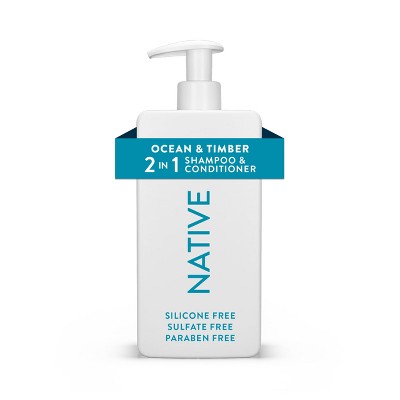 Hidratante 2 en 1 Native Ocean Timber para hombres y mujeres, 16.5 onzas líquidas - Nuevo