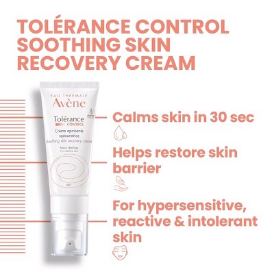Crema facial calmante y reparadora Tolérance Control de Avène - 38 ml