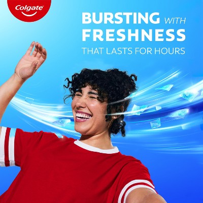 Pasta dental Colgate Max Fresh Menta refrescante, 170 ml (paquete de 3) - Caja imperfecta