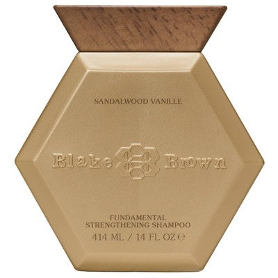 Champú fortalecedor fundamental Blake Brown con fragancia de sándalo, vainilla y vainilla cálida, 453 ml (14 onzas líquidas) - Nuevo