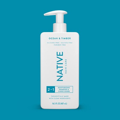 Hidratante 2 en 1 Native Ocean Timber para hombres y mujeres, 16.5 onzas líquidas - Nuevo