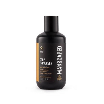 MANSCAPED Crop Preserver Men's Groin; Body Deodorant Moisturizer 6 fl oz - New