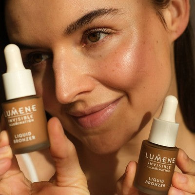 Lumene Invisible Illumination Liquid Bronzer Deep Glow 0.5 fl oz - New