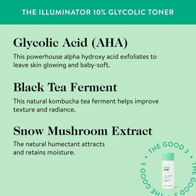 good.clean.goop beauty The Illuminator 10% Glycolic Toner 3.4 fl. oz. - Imperfect Box