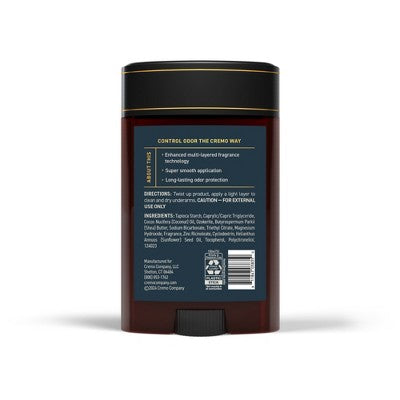 Cremo Desodorante Sólido Palo Santo 2.65oz - Nuevo