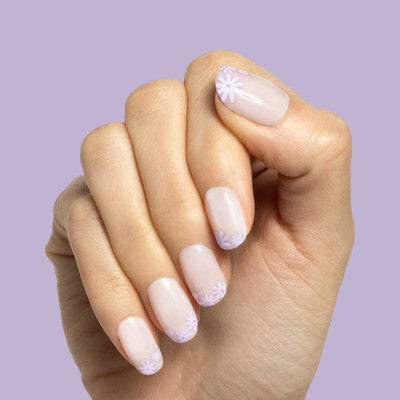 Olive & June Press-On Nails Floral Pack Floral Tip/Floral Doodle 64ct/2pk - New