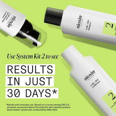 Nioxin System 2 Shampoo Cleanser 10.1 fl oz - Imperfect Container