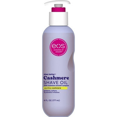 Aceite para bikini Eos Cashmere, vainilla y cachemira, 177 ml (6 onzas líquidas) - Nuevo