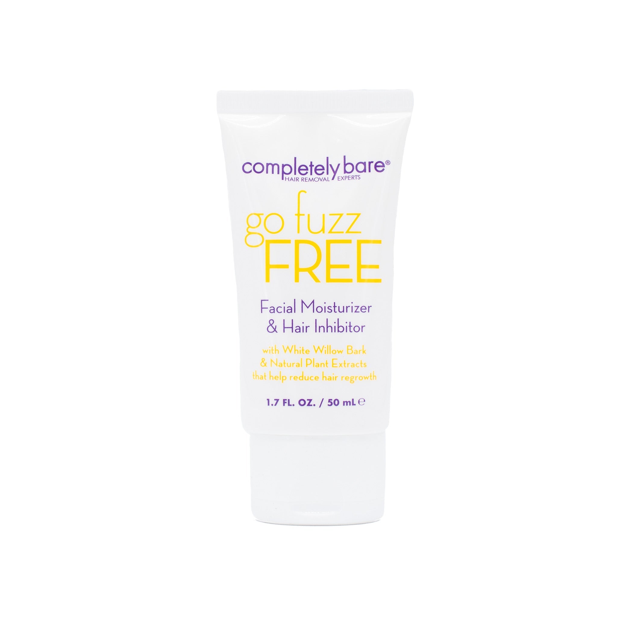 Hidratante facial y antivellosidad Completely Bare Go Fuzz Free 1.7 oz - Nuevo