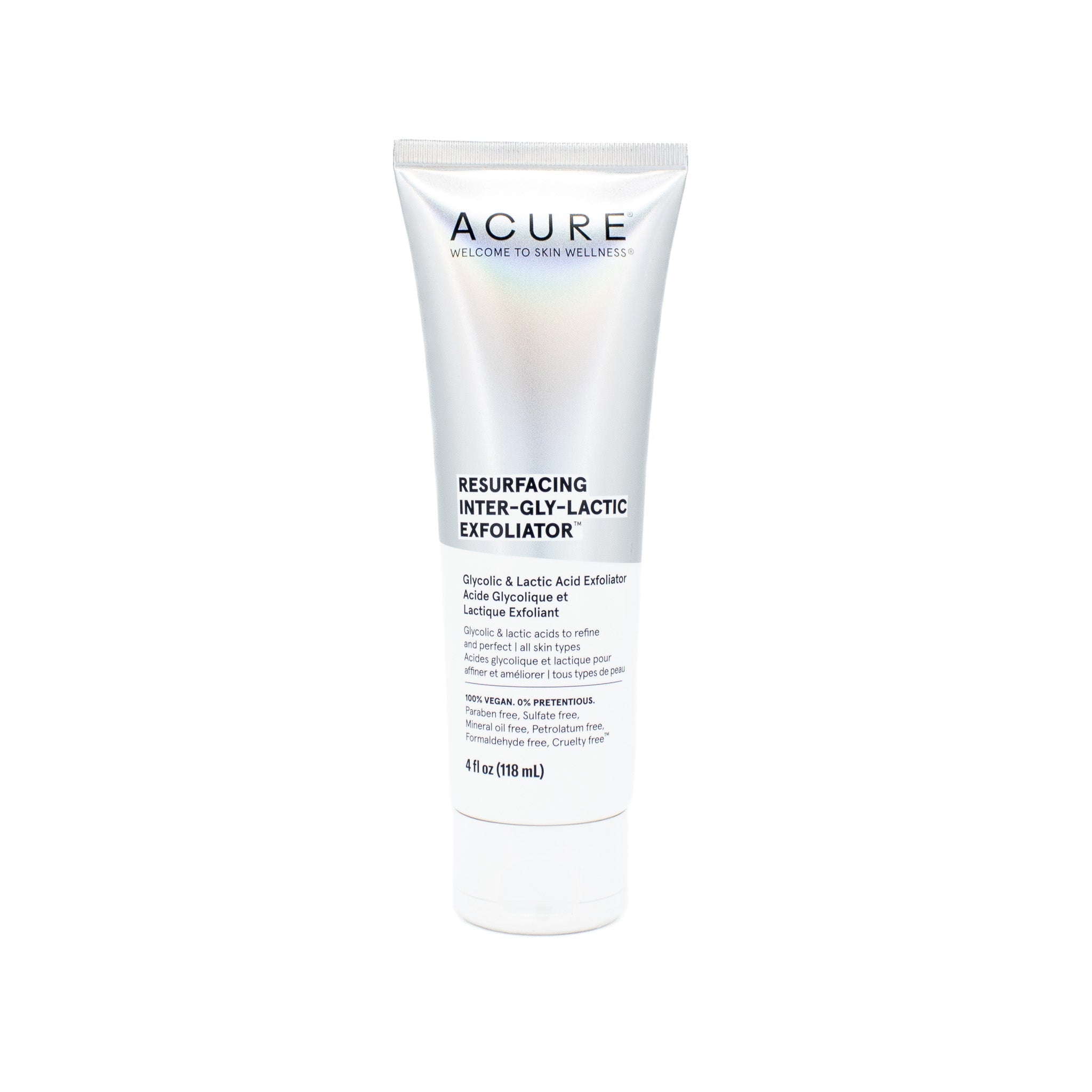 Exfoliante Resurfacing Inter-Gly-Lactic de Acure, 113 ml (Nuevo)