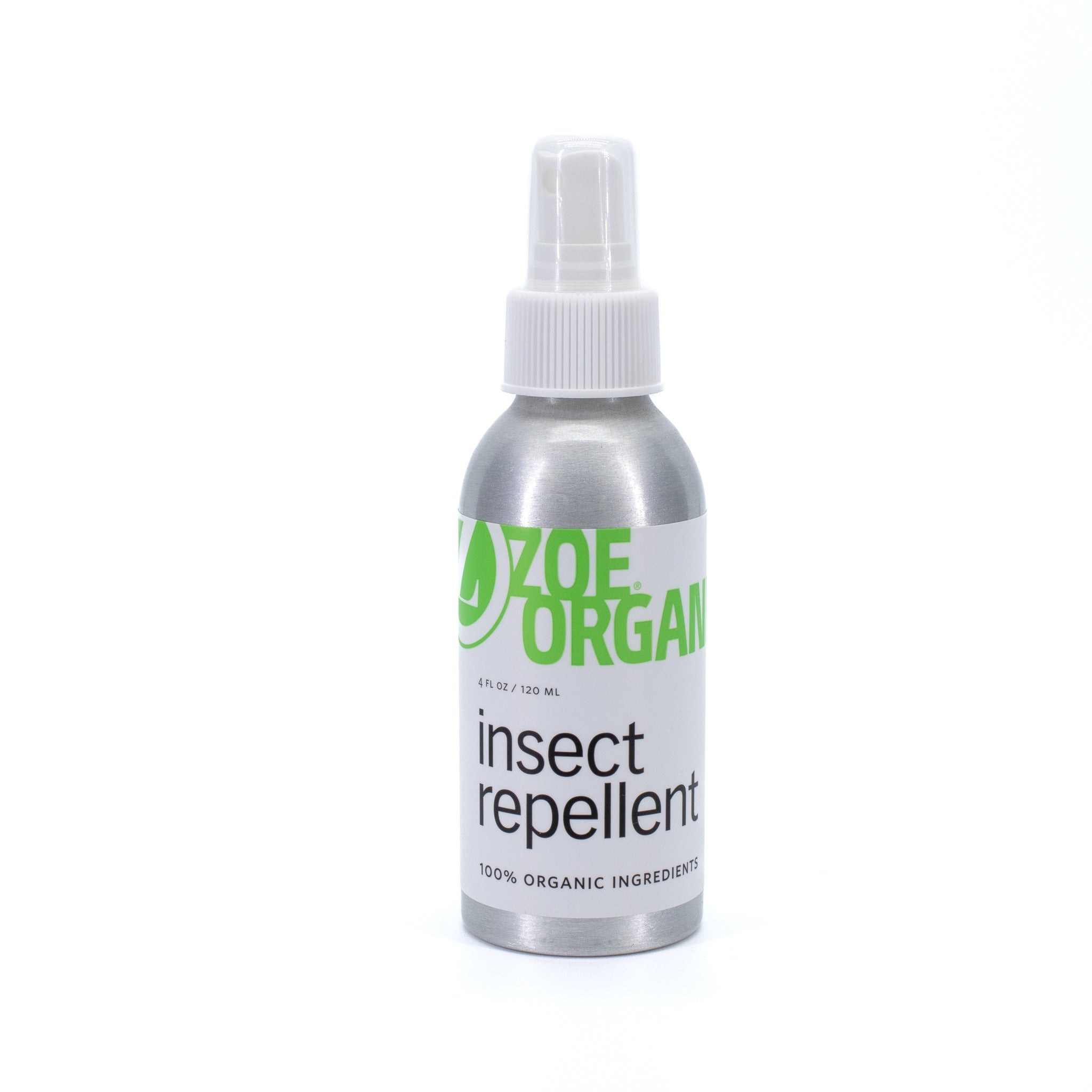 Repelente de insectos ZOE ORGANICS 4oz - Caja imperfecta
