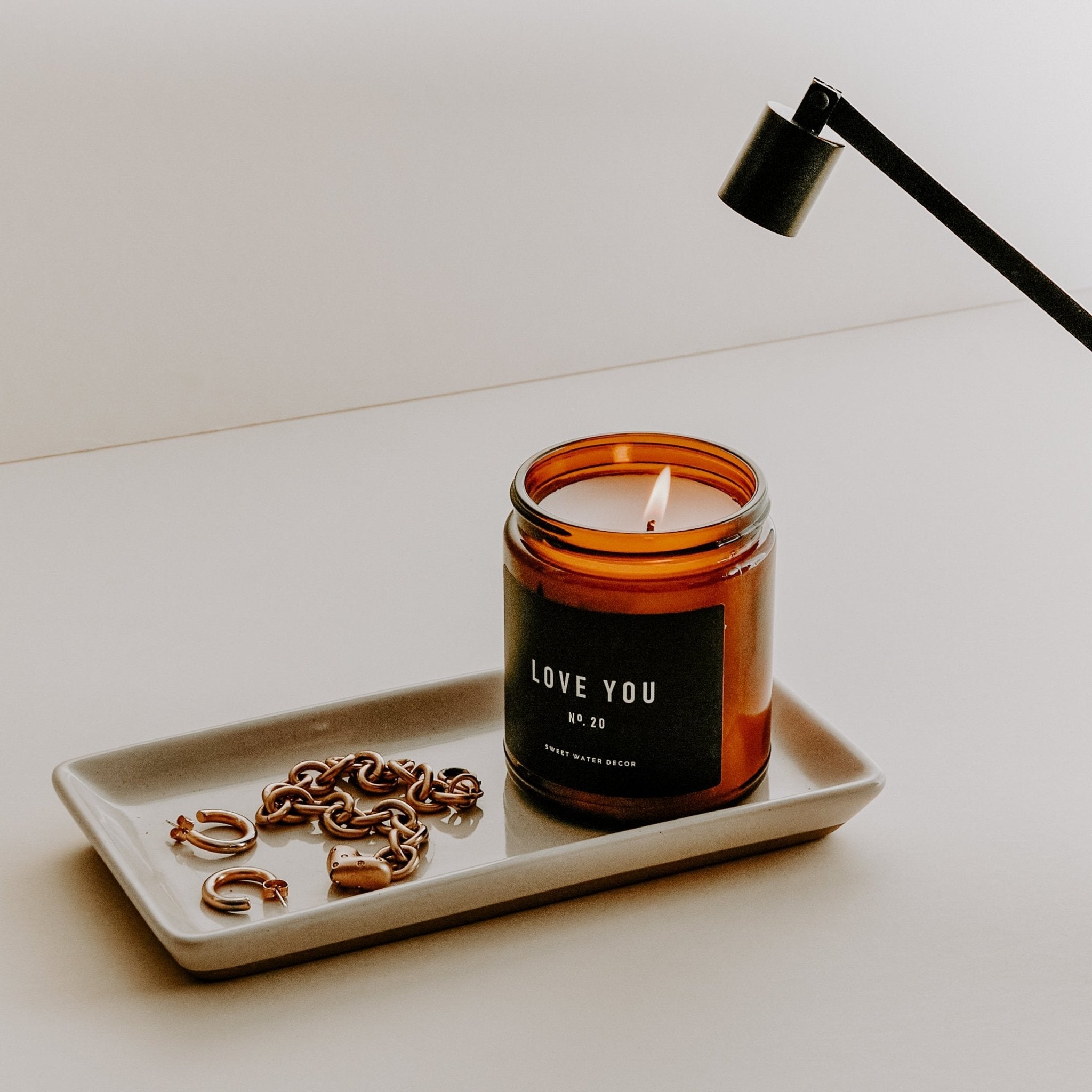 Kit de cuidado de velas negras