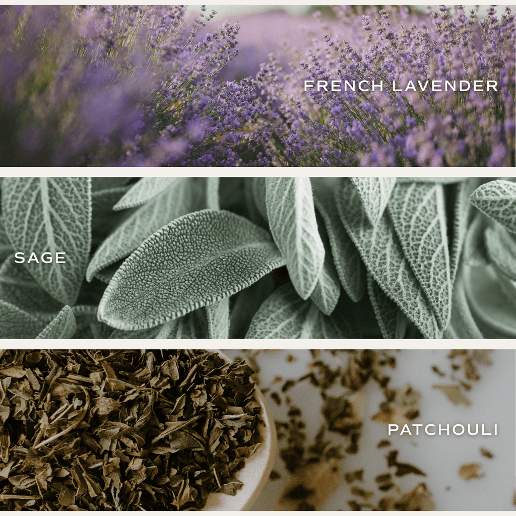 Green Delft Soy Candle - White Translucent Tinted Glass Jar - 12 oz