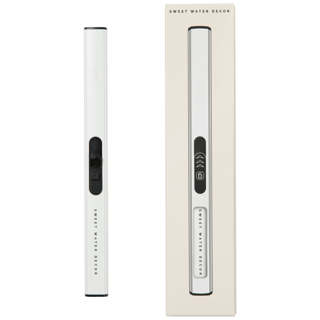 White Electric Lighter