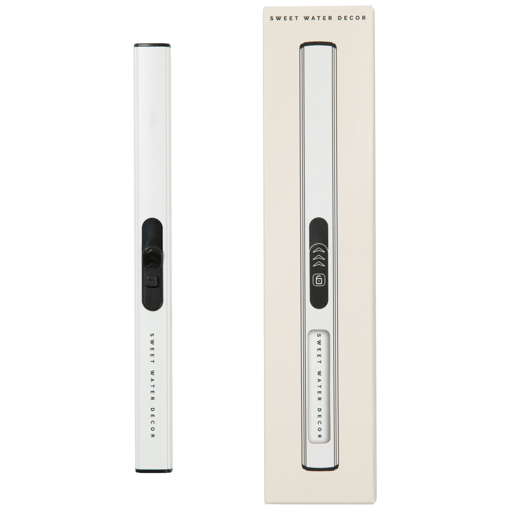 White Electric Lighter