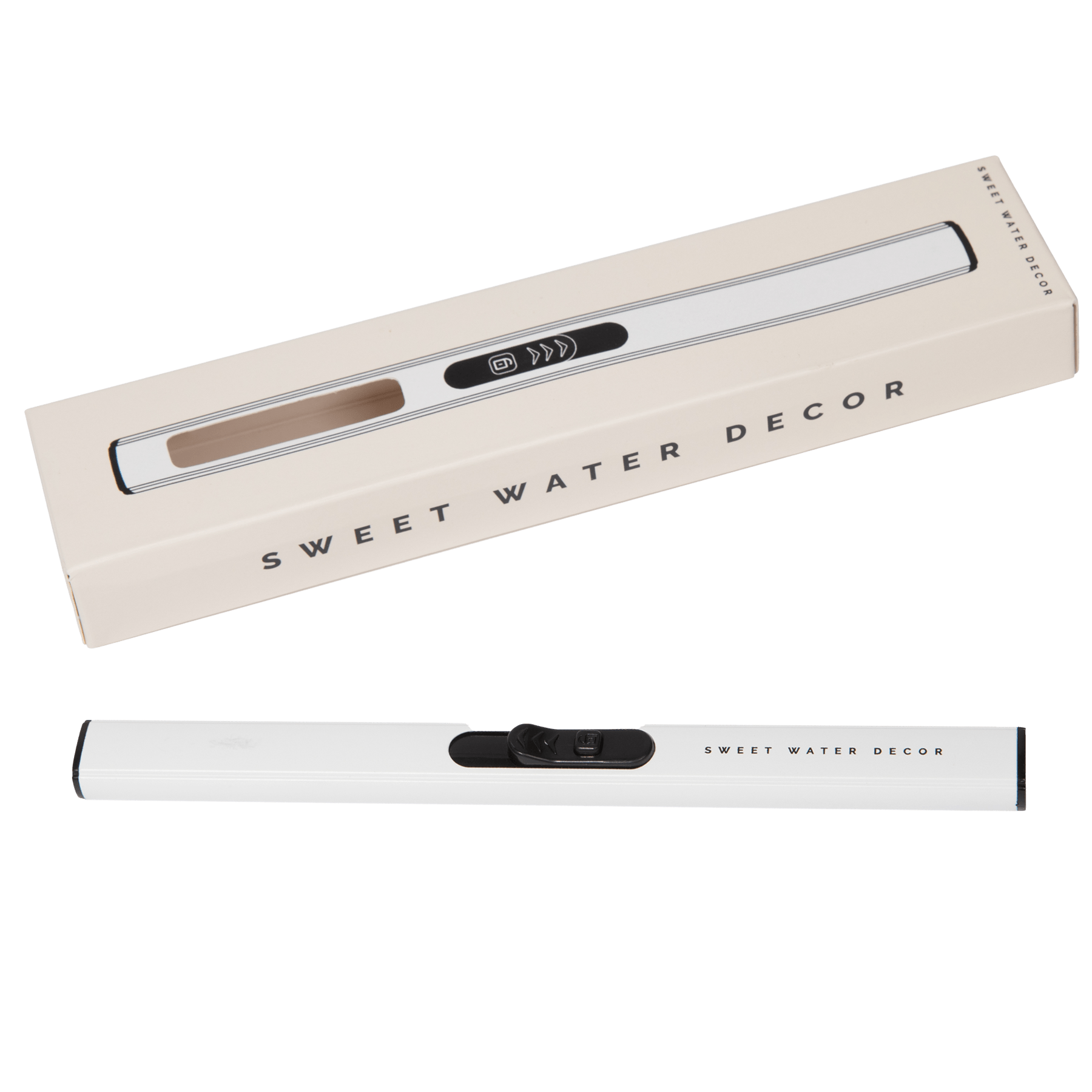 White Electric Lighter