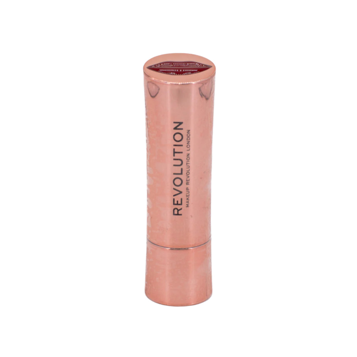 Lápiz labial Satin Kiss Ruby de Makeup Revolution, 37 ml (nuevo)