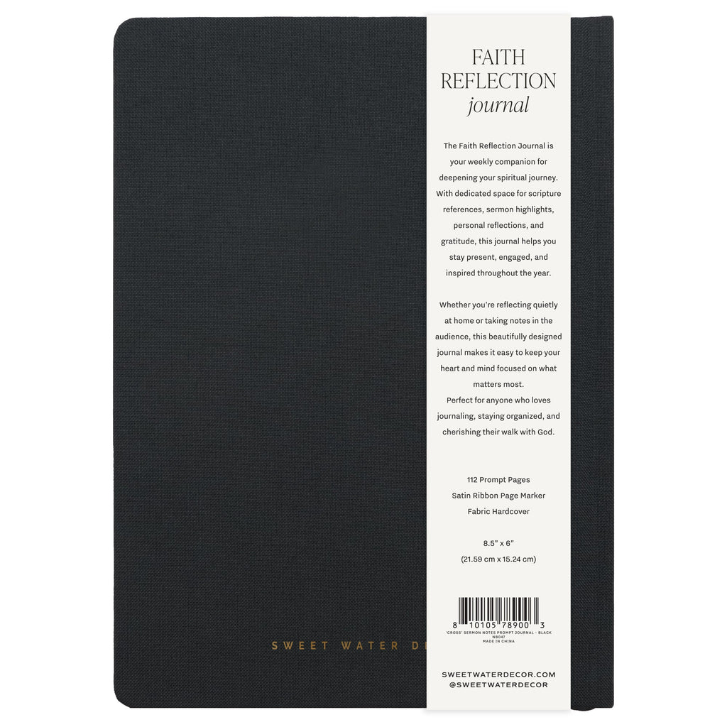 Cross Sermon Notes Journal