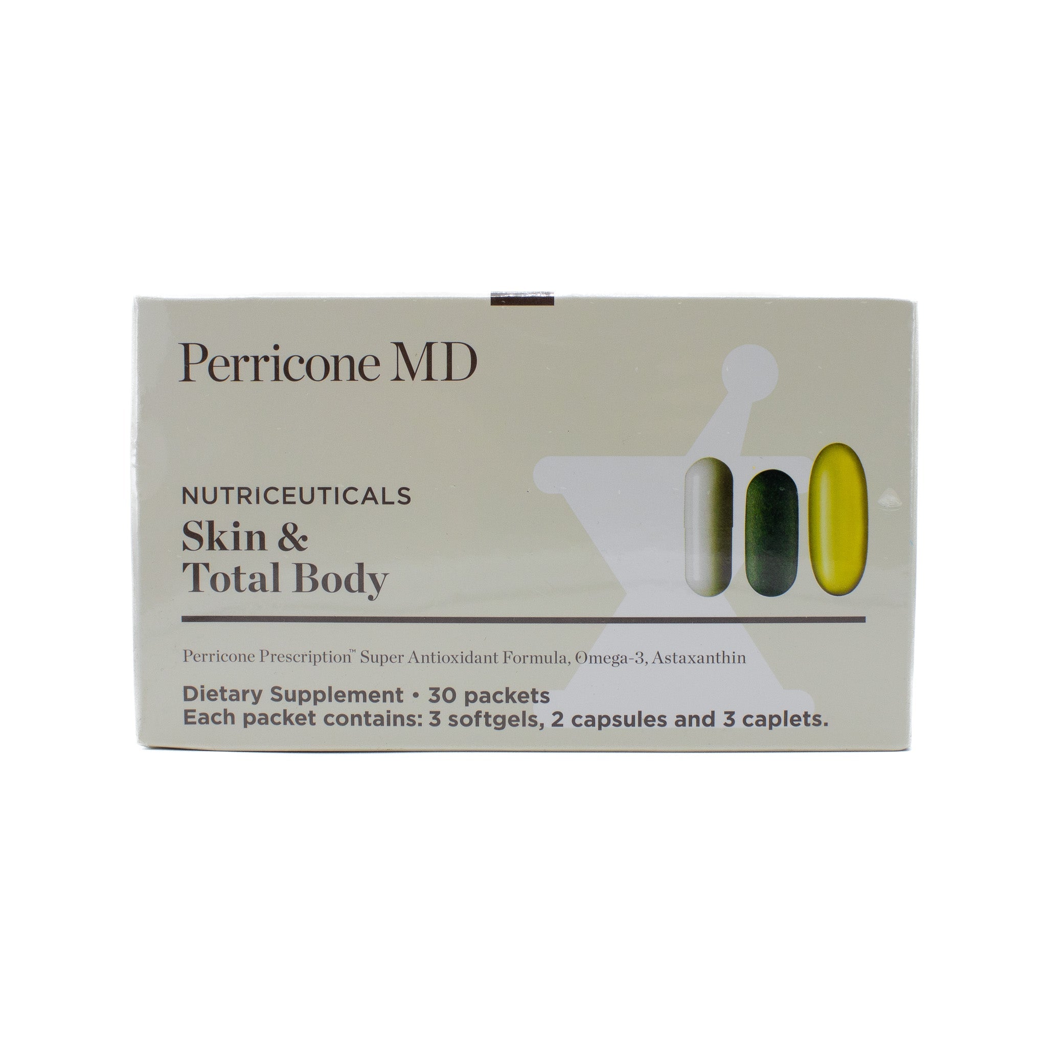 Perricone MD Nutriceuticals Piel y Cuerpo Total 30 Sobres - Caja Imperfecta