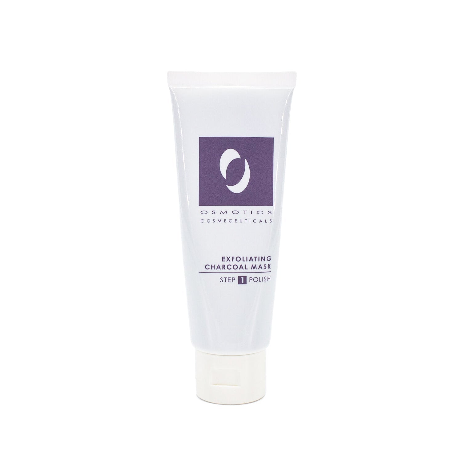 Mascarilla exfoliante de carbón OSOMOTICS COSMECEUTICALS, paso 1, 50 g (caja faltante)