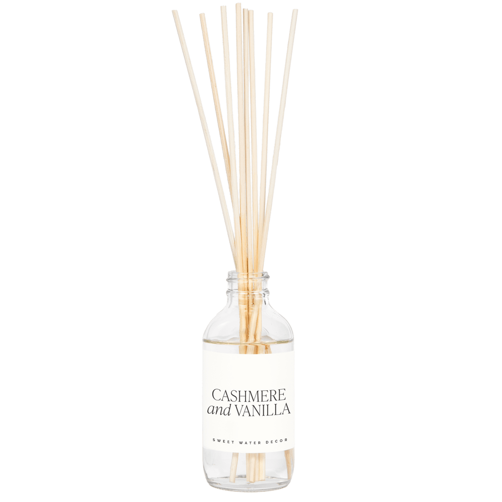 Cashmere and Vanilla Clear Reed Diffuser