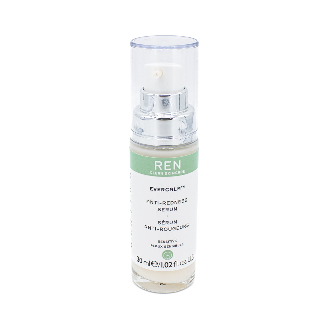 Suero antienrojecimiento REN EVERCALM 1.02 oz - Caja Imperfect