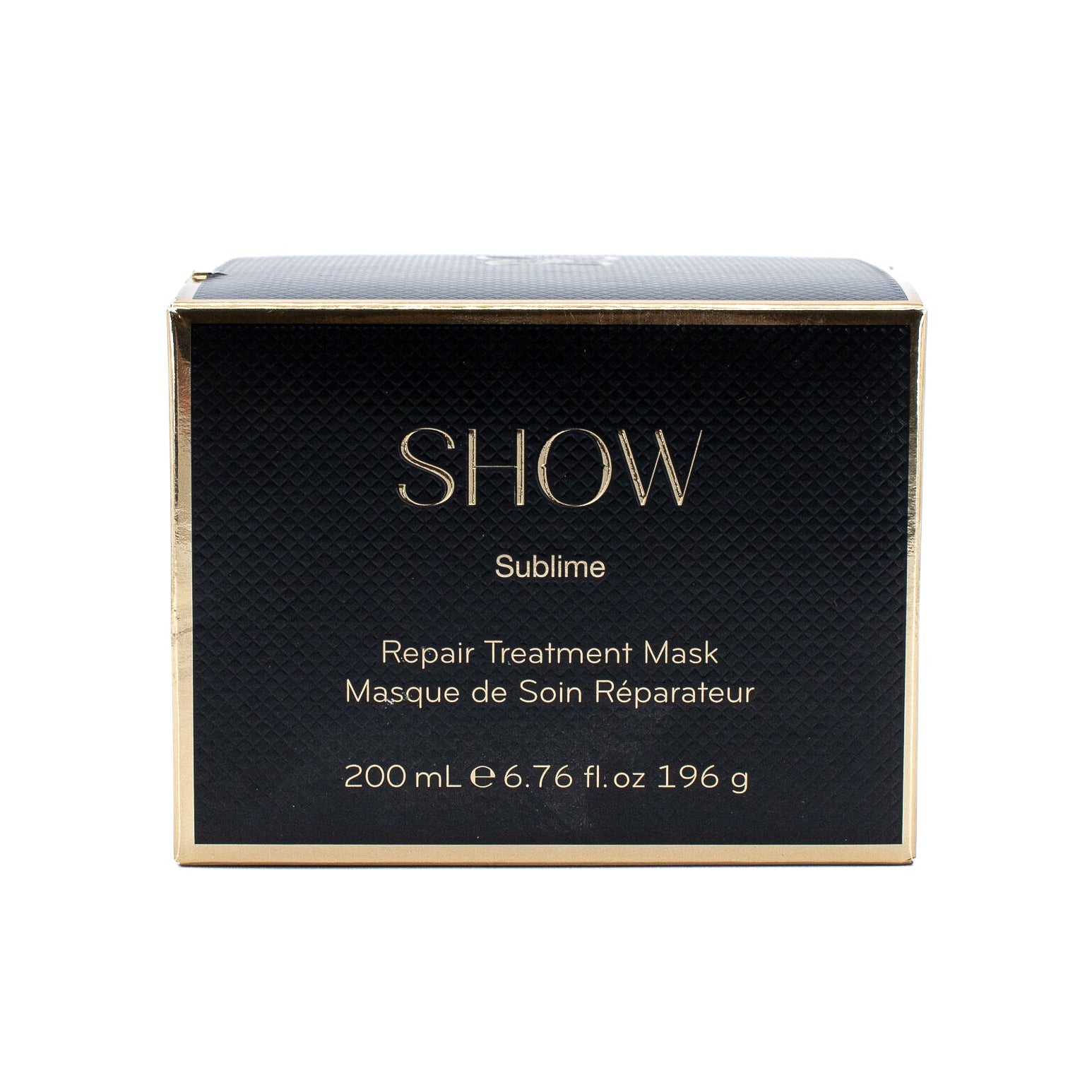 Mascarilla de tratamiento reparador sublime SHOW BEAUTY de 190 ml - Caja Imperfect