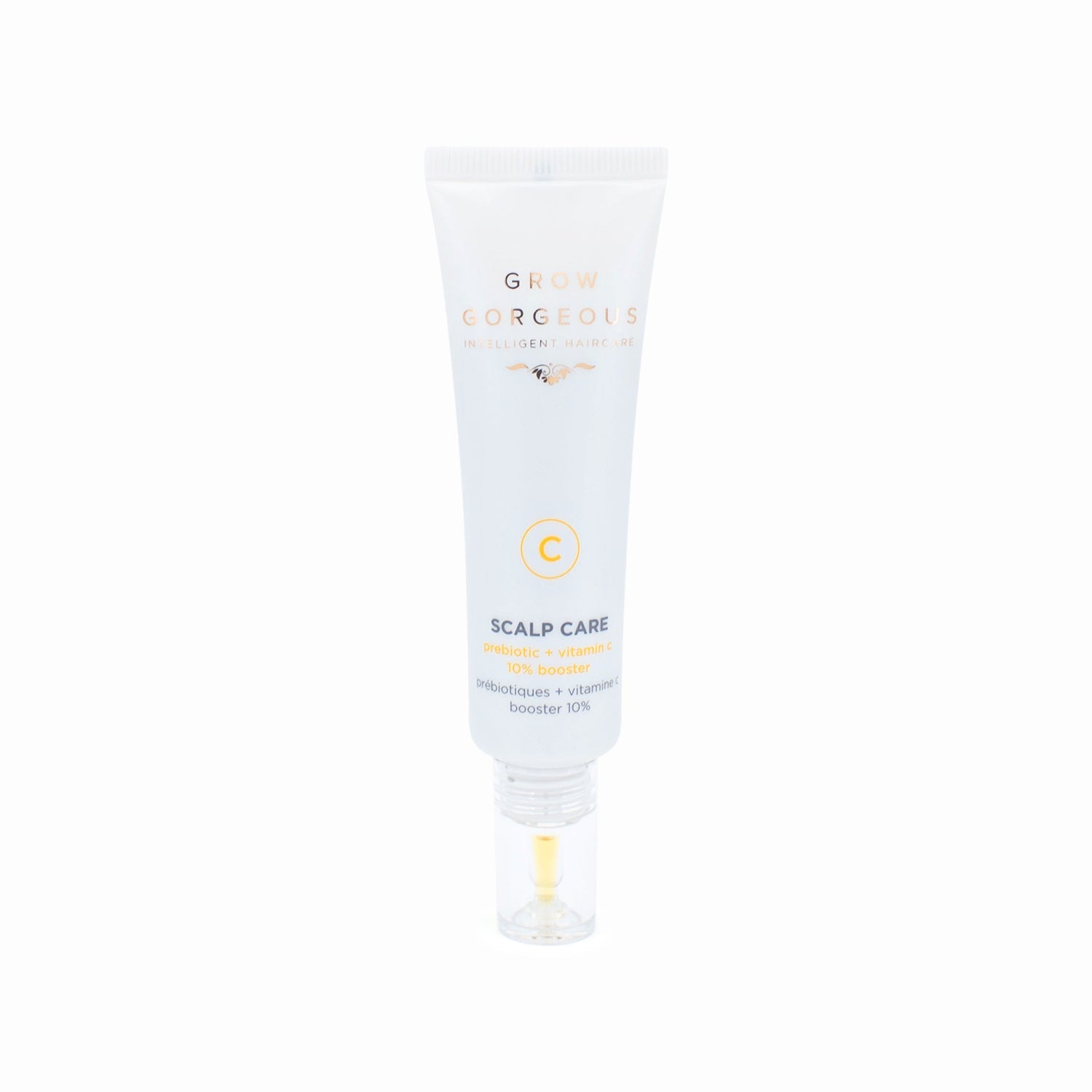 GROW GORGEOUS Cuidado del Cuero Cabelludo Prebiótico + Vitamina C 10% Potenciador 1 oz - Pequeña Cantidad Faltante