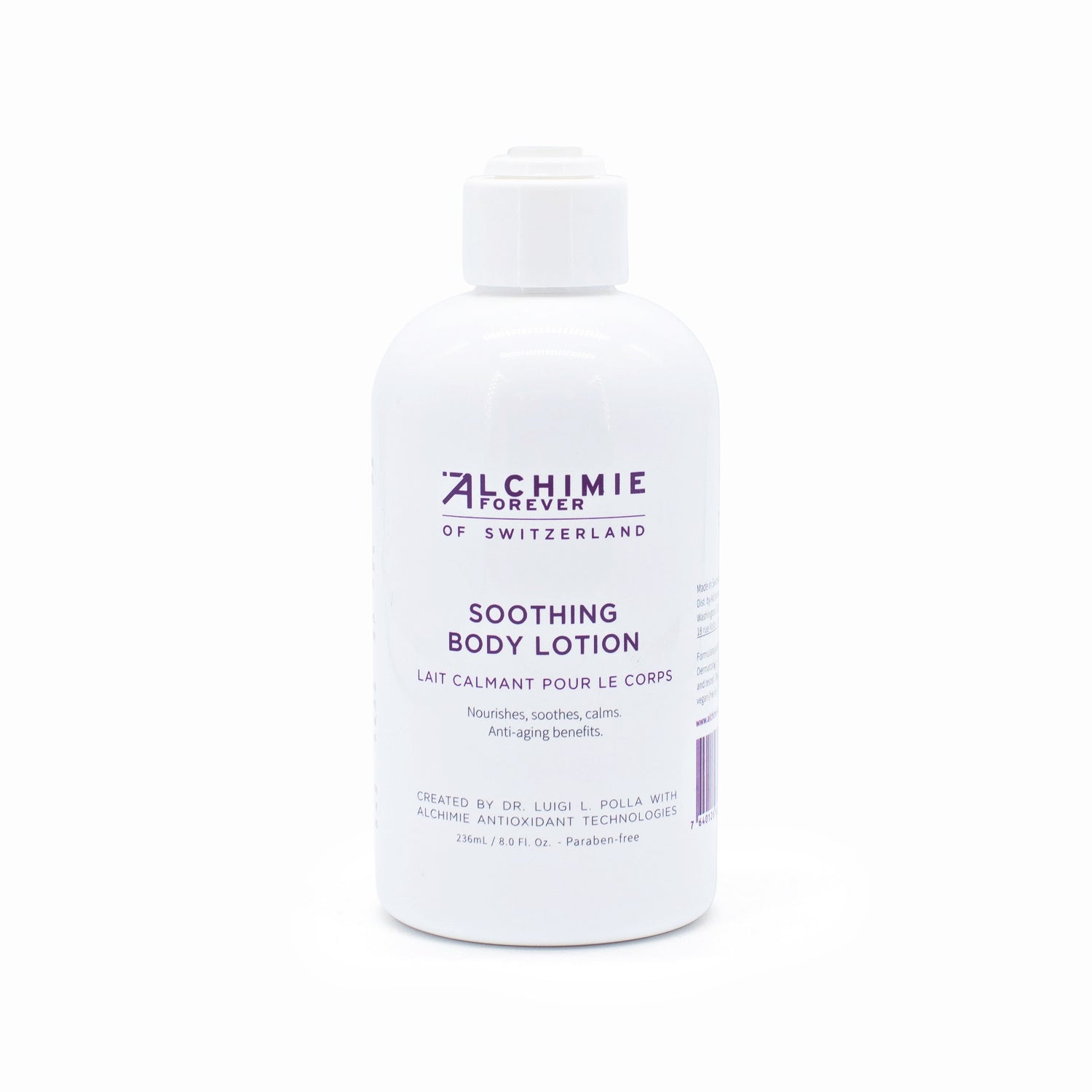 Loción corporal calmante ALCHIMIE FOREVER 8 oz - Bomba faltante