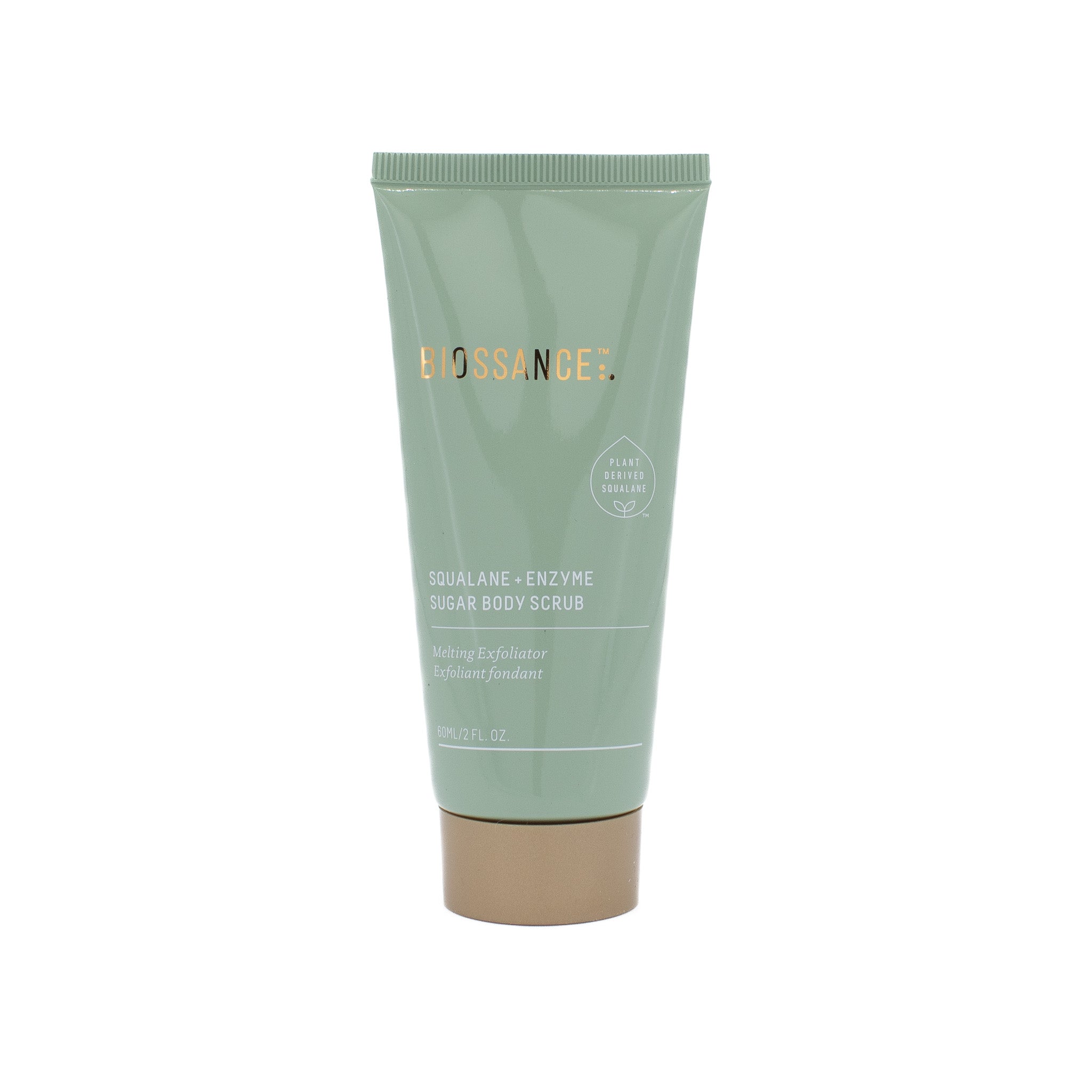 Exfoliante corporal BIOSSANCE con escualano y enzimas de azúcar, 2 oz - Nuevo