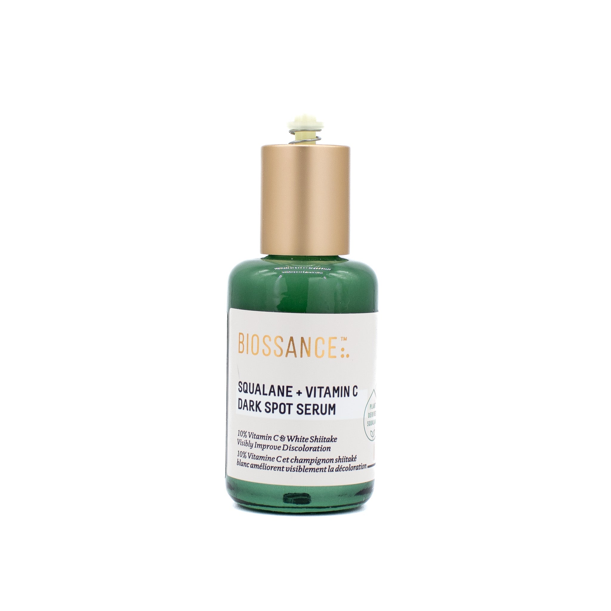 Suero para manchas oscuras BIOSSANCE con escualano y vitamina C, 28 ml (bomba no incluida)