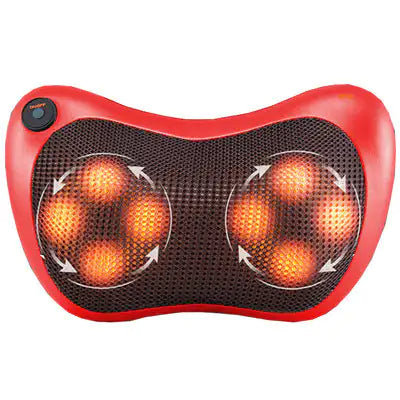 Back and Neck Massage Pillow with Heat Therapy