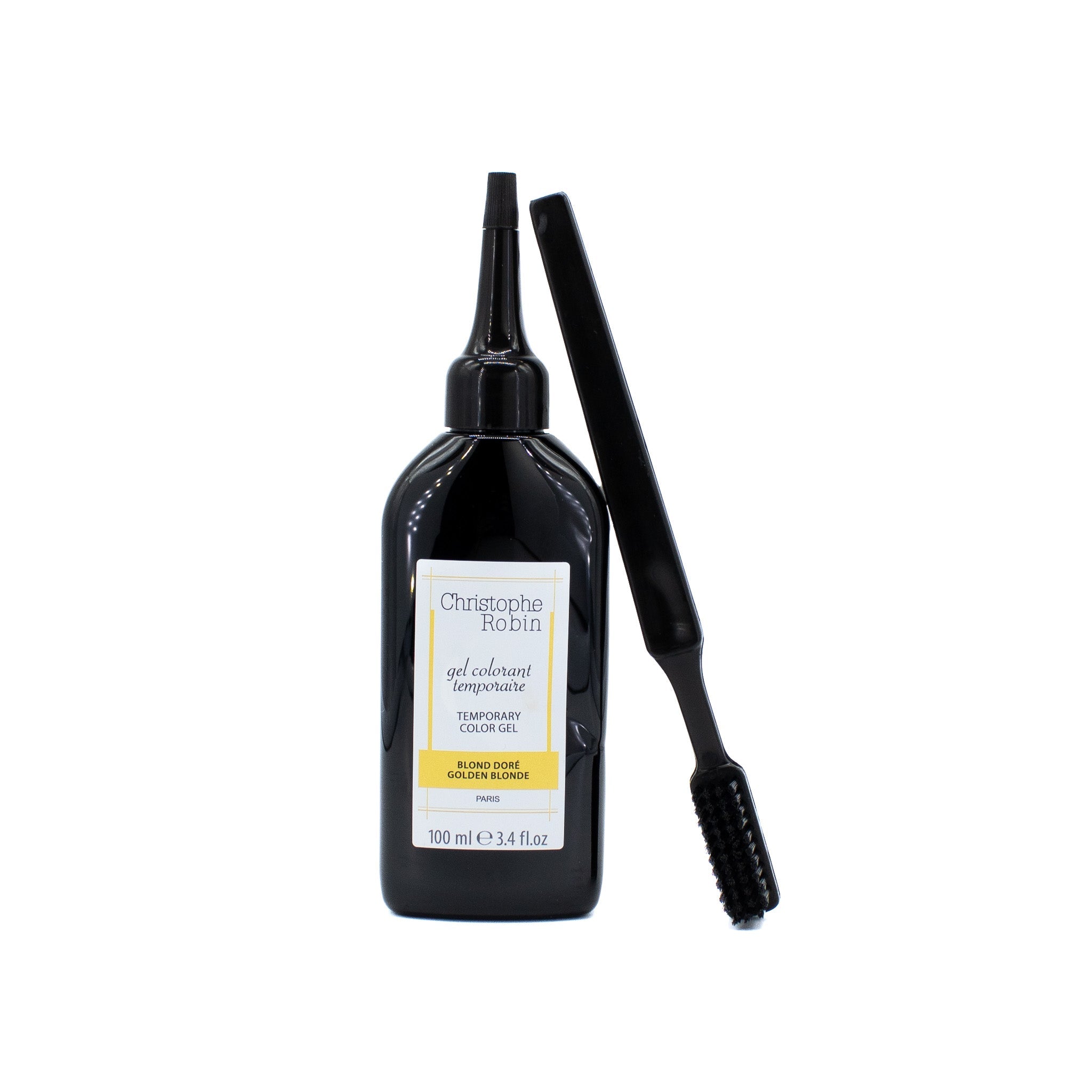 Christophe Robin Gel de coloración temporal RUBIO DORADO 3.4 oz - Caja Imperfect