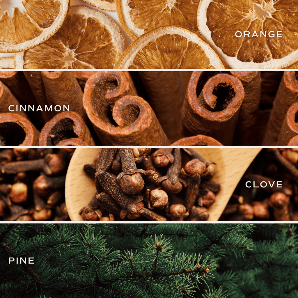 Warm and Cozy Soy Candle - Clear Jar - 9 oz