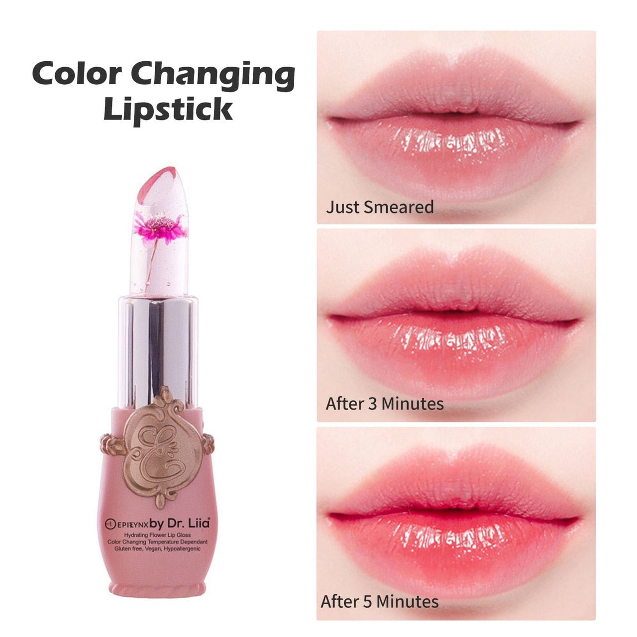Brillo de labios - Manteca hidratante para labios, bálsamo labial