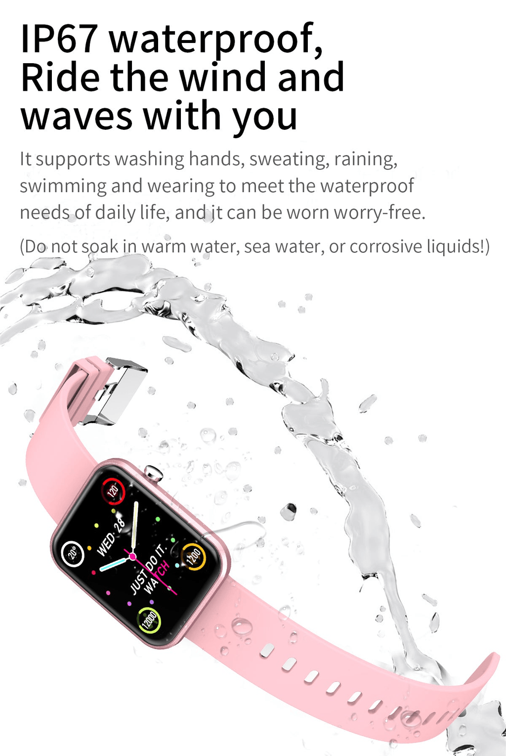 Advanced Smartwatch with Three Interchangeable Bands – Wellness & Activity Tracker