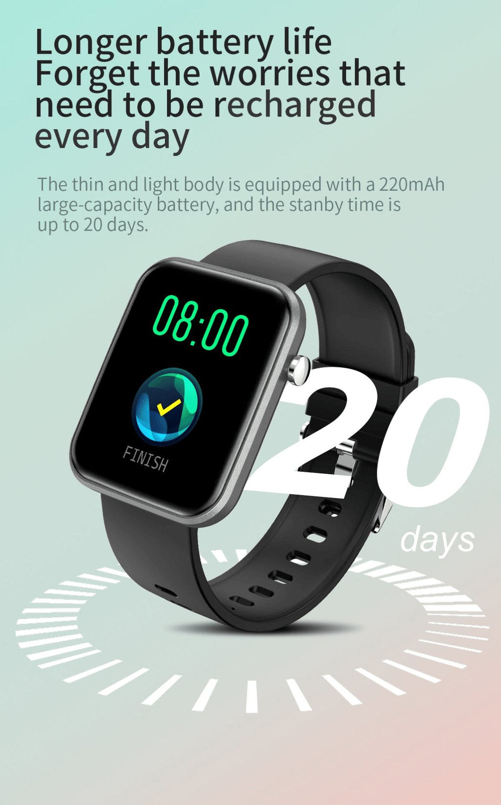 Advanced Smartwatch with Three Interchangeable Bands – Wellness & Activity Tracker