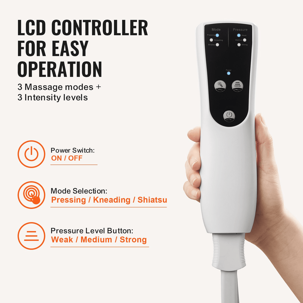 VEVOR Leg Circulation Massager Boots with Air Compression