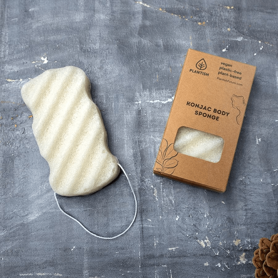 Konjac Body Sponge for Face & Body | Eco-Friendly Gentle Exfoliation