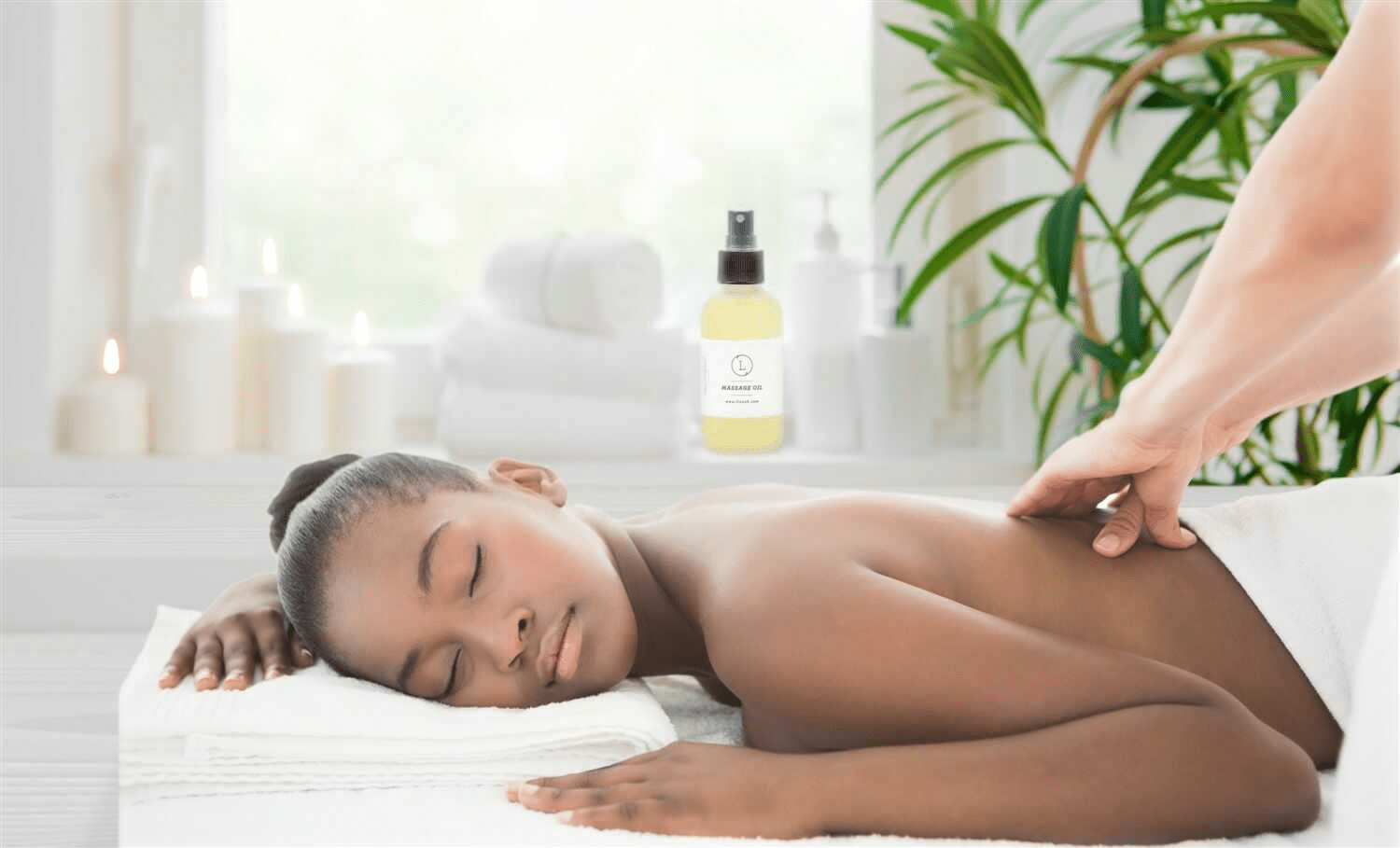 🌿 Aromatherapy Eucalyptus Massage Oil – Natural Reviving Body Oil for Stress Relief & Relaxation