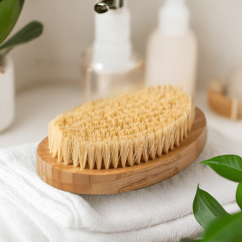 Bamboo Dry Brush – Gentle Exfoliation for Radiant Skin